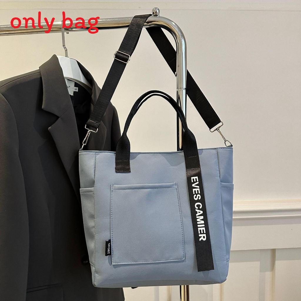 Borsa Tote in Tessuto Oxford con Chiusura a Zip per Uso Quotidiano Ragazze e Donne