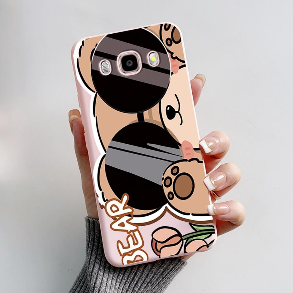 For Samsung Galaxy J7 2016 Novel Style Painting Back Cover Coque For Samsung Galaxy J7 2016 Cute CartoonThick Fashionable Shells