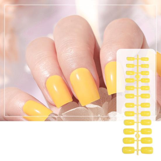 Jednobarevné kreativní záplaty na nehty Dekor Odnímatelné