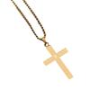 Stainless Steel The Lords Prayer Cross Pendant Necklace For Men Women Christian Prayers Jewelry Accessories