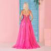 Evening Dress French Suspender Long Lace Fluffy Ball Dress Back Strap Dress Long Dress