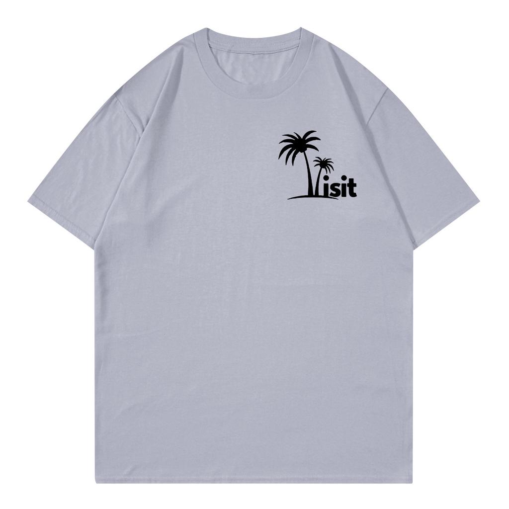 Unisex T-shirt Casual Loose Top Comfortable Round Neck T-shirt