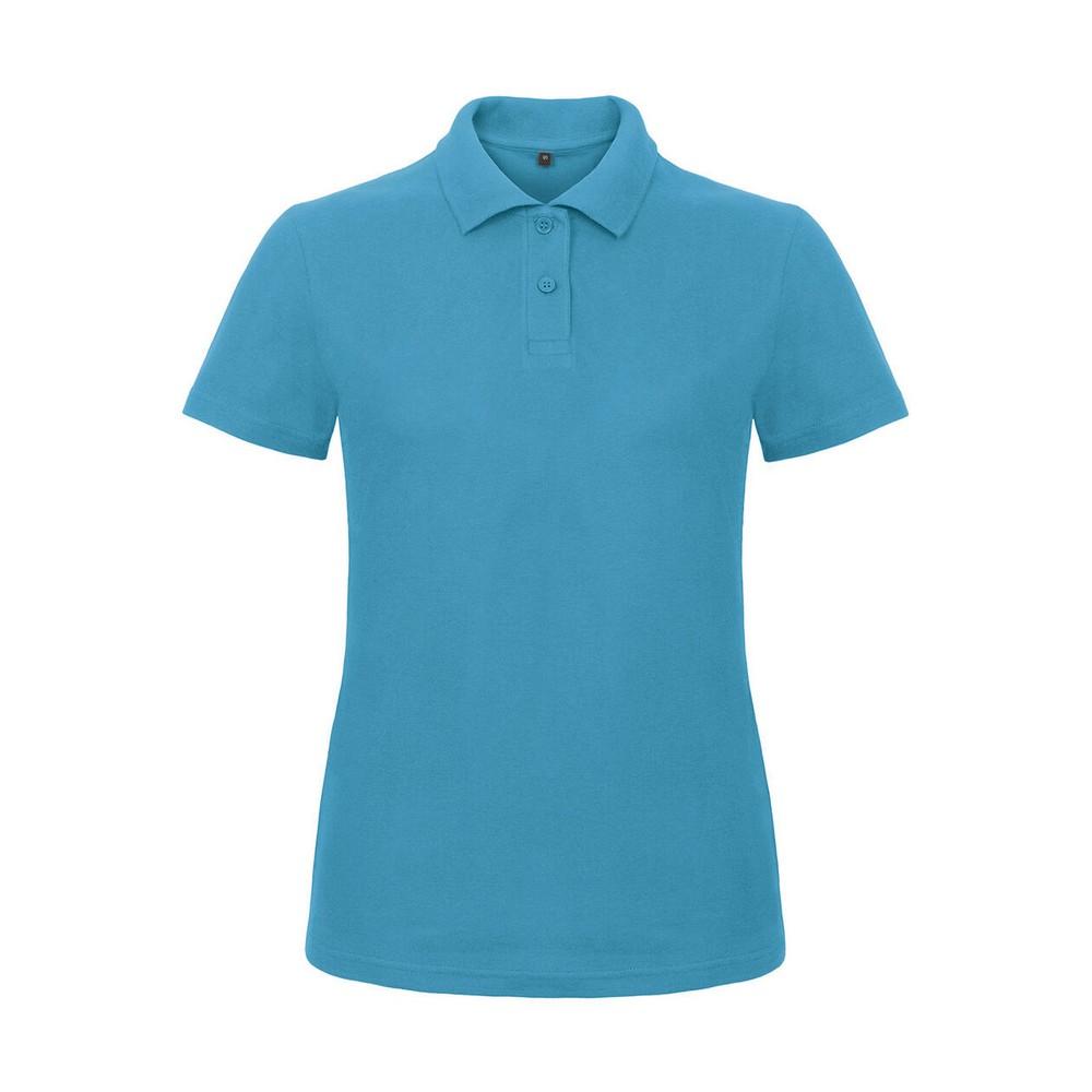 B&C Womens/Ladies ID.001 Pique Polo Shirt