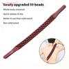 37/59Beads Universal Back Massage Tendon Scraping Guasha Stick Tool Point Treatment GuaSha Relax Therapy Tool Abdominal Massager