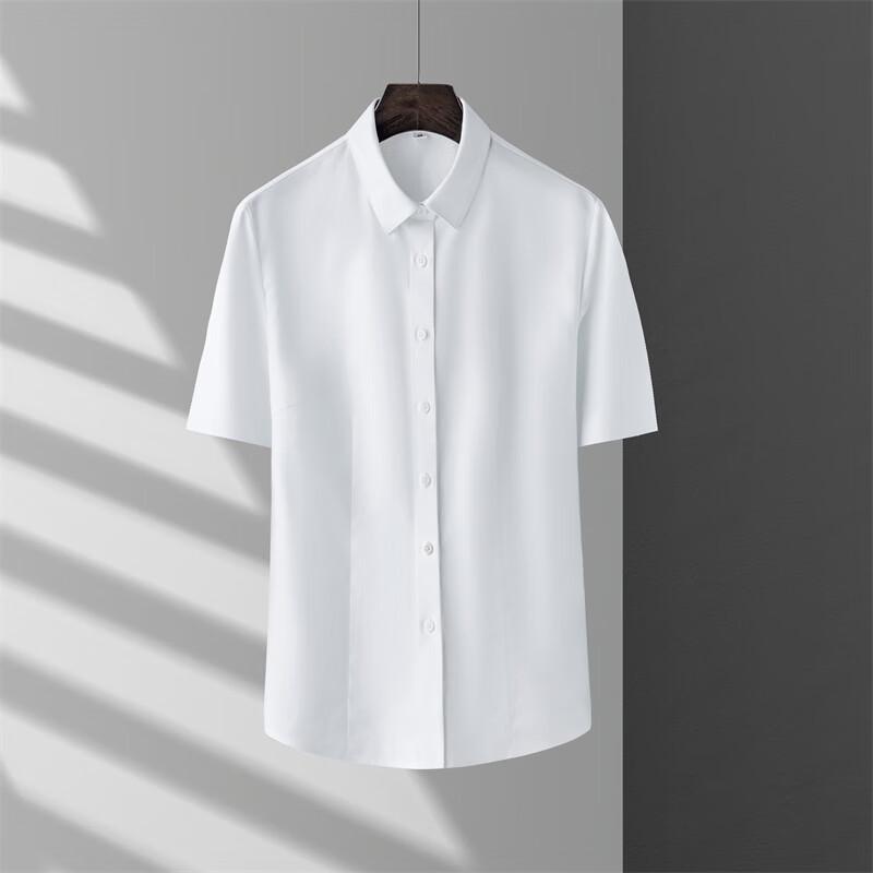 Women s Slim Fit Iron-Free Short Sleeve Business Shirt 175/96