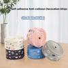 2M/Roll DIY Thickened Wall Base Self Adhesive Anti-collision Skirting Line Soft Wall Sticker Living Room