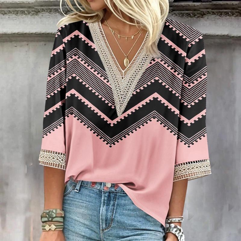 NOVINKA Plus Size Temperament Volná dámská košile Módní ležérní halenka Elegantní dámská košile s dlouhým rukávem Sváteční víkendový top