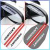 2Pcs Car Rear View Side Mirror Rain Board Sun Visor Eyebrow Guard For Mitsubishi Lancer Lancer ASX Outlander 2 3 Pajero Mirage Exzos Pajero 4