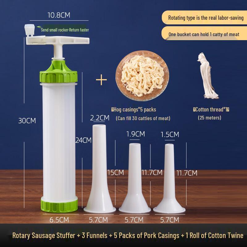 Manual Sausage Stuffer Kit