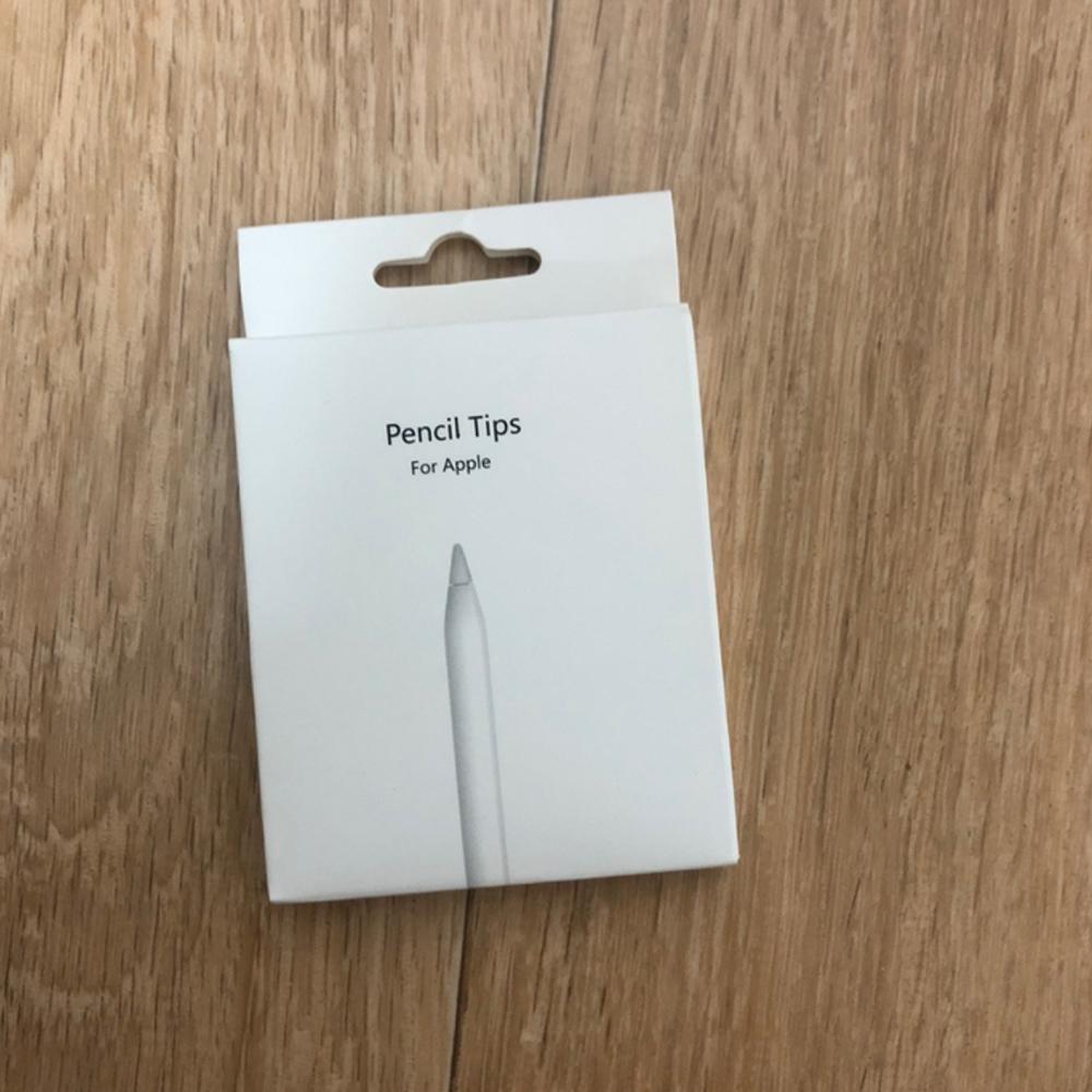 4 Pack Replacement Pencil Tips for Apple Pencil 1st / 2nd Soft Hard Double-layered Ipad Stylus Nibs