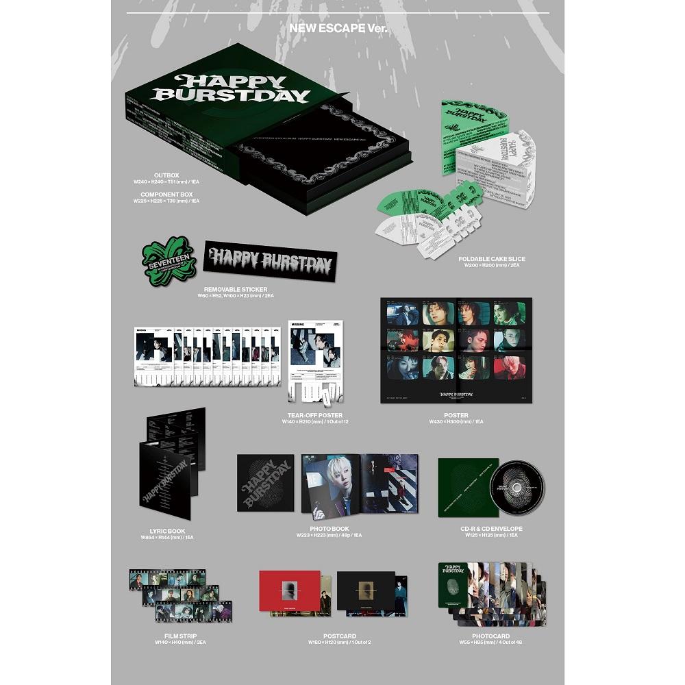 Seventeen HAPPY BURSTDAY 5. Album CD