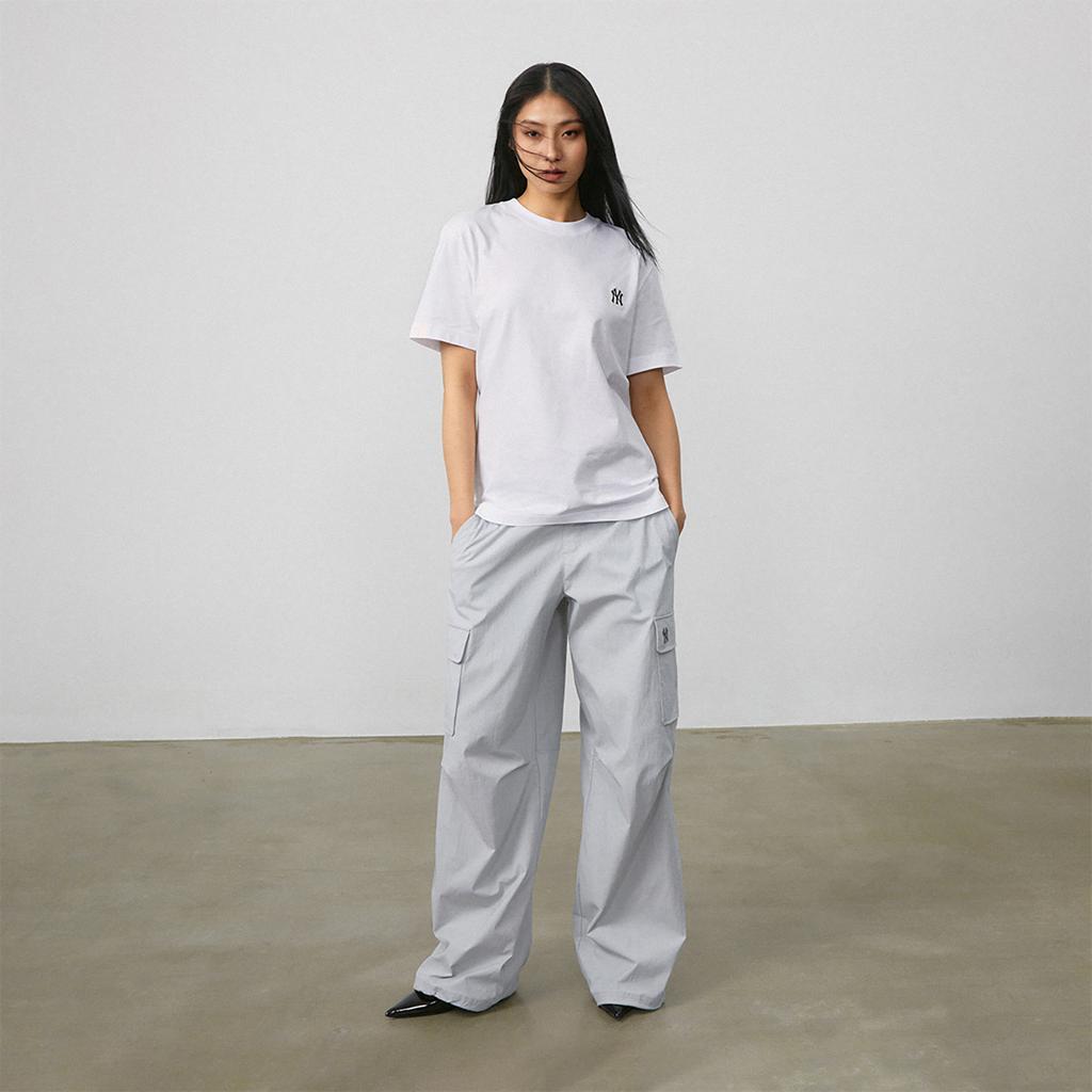 New MLB Fashion Sports Collection T Shirt Unisex White 3ATSB0243-50IVS