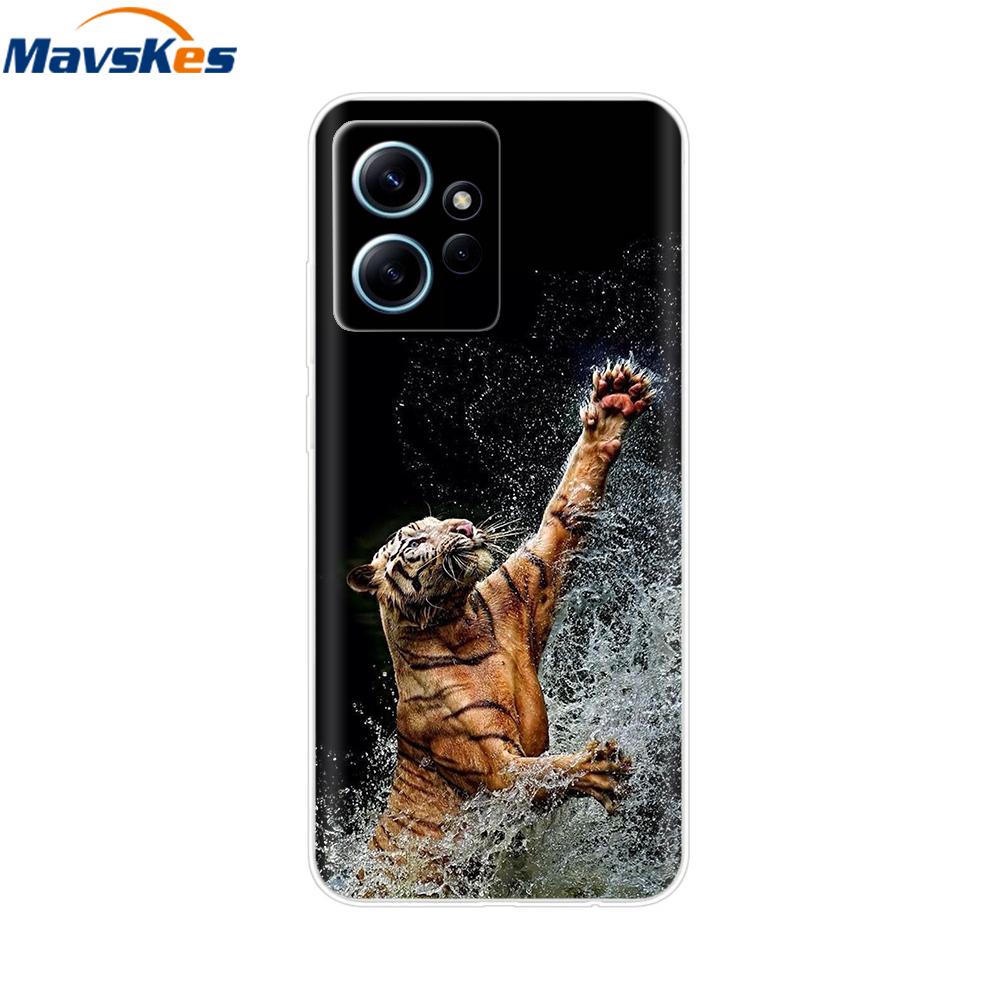 For Redmi Note 12 4G Case Note12 Pro TPU Silicone Shockproof Clear Phone Covers For Xiaomi Redmi Note 12 Pro Note12 Soft Fundas