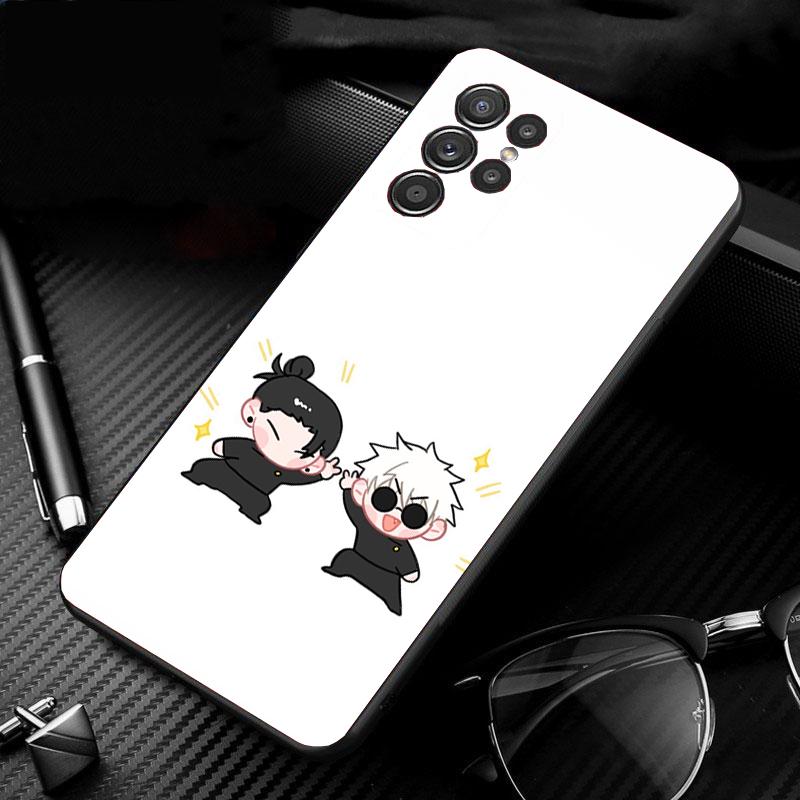 Geto and Gojo Anime Phone Case For Samsung Galaxy S26 S25 S24 S23 S22 Ultra S23 S22 S25 Plus S24 FE S26Edge