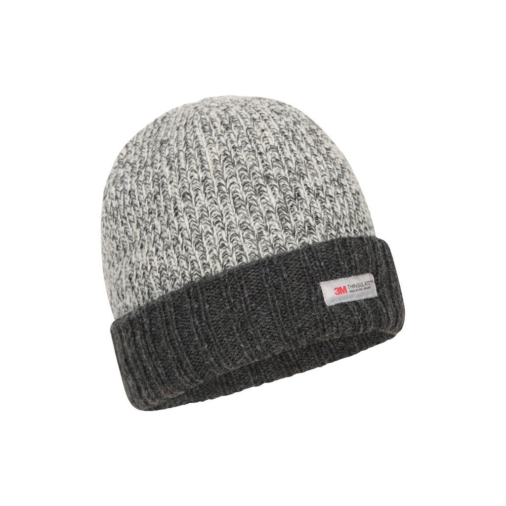 Mountain Warehouse Mens Contrast Knitted Thinsulate Beanie