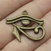 5pcs 33x27mm Antique Silver Color Antique Gold Color Antique Bronze Color Ancient Egyptian Eye Of Horus Charms
