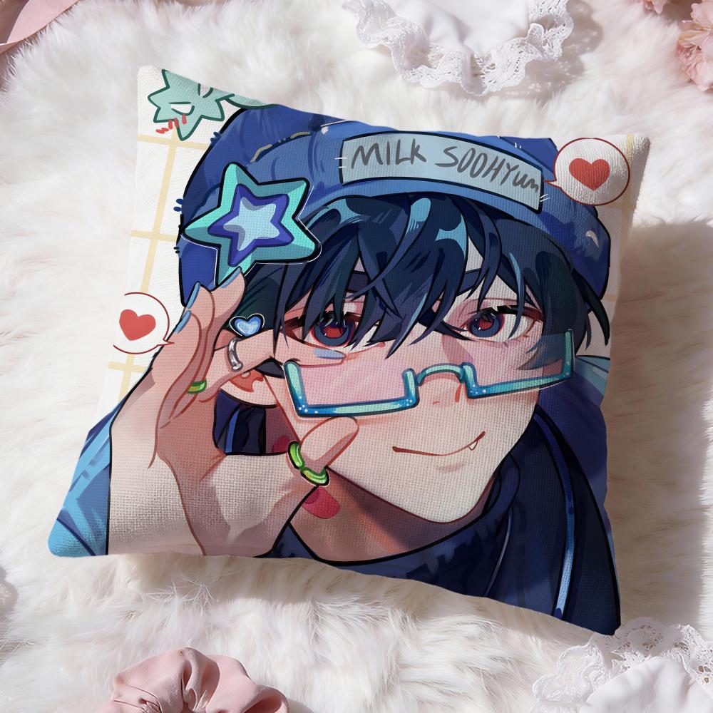 A-Alien Stage Anime Cushion Cover Premium Comfort Reversible Pillow Cove -Two In One Design For Any Room & Car Interior