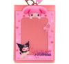 Sanrio My Melody & KUROMI My Melody Frame Pass Case Japan NEW