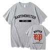 Babymonster Batter Up T Shirts Baby Monster Men/Women T Shirt Aesthetic T-Shirt Unisex High Quality  Tees Vintage Clothes