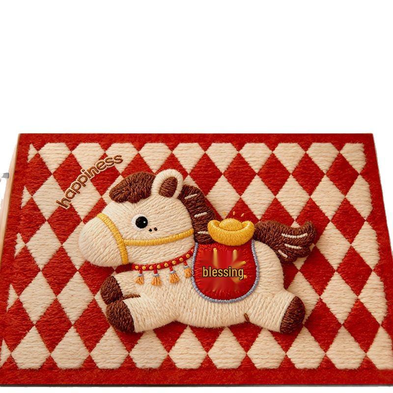 Cartoon Cute Quick-Drying Water-Absorbent Non-Slip Diatom Mud Doormat