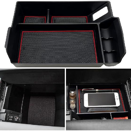 Center Console Organizer Compatible With    2024 2025 Toyota Sienna Accessories