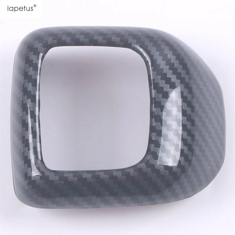 Accessories For Nissan Rogue X-Trail T33 / Pathfinder    2024 2025 2026 Carbon Fiber Gear Shift Knob Head Cover Trim