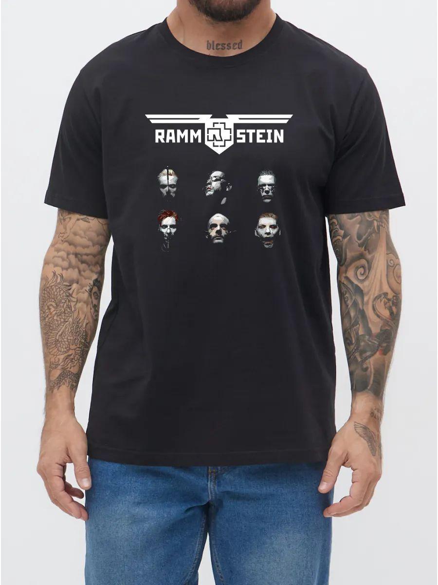 

Black Rammstein metal T-shirt 2XL