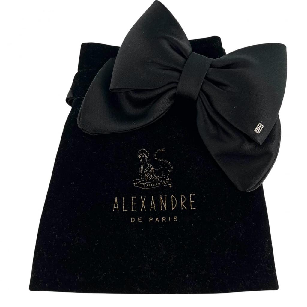 ALEXANDRE DE PARIS Valletta ribbon hair accessories black Women Used