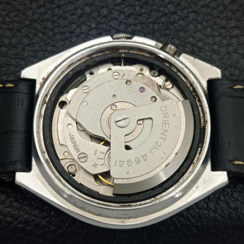 AUTOMATIC VINTAGE ORIENT JAPAN 46941 MENS ORIGINAL DIAL WATCH a700165-5 R201-a700165