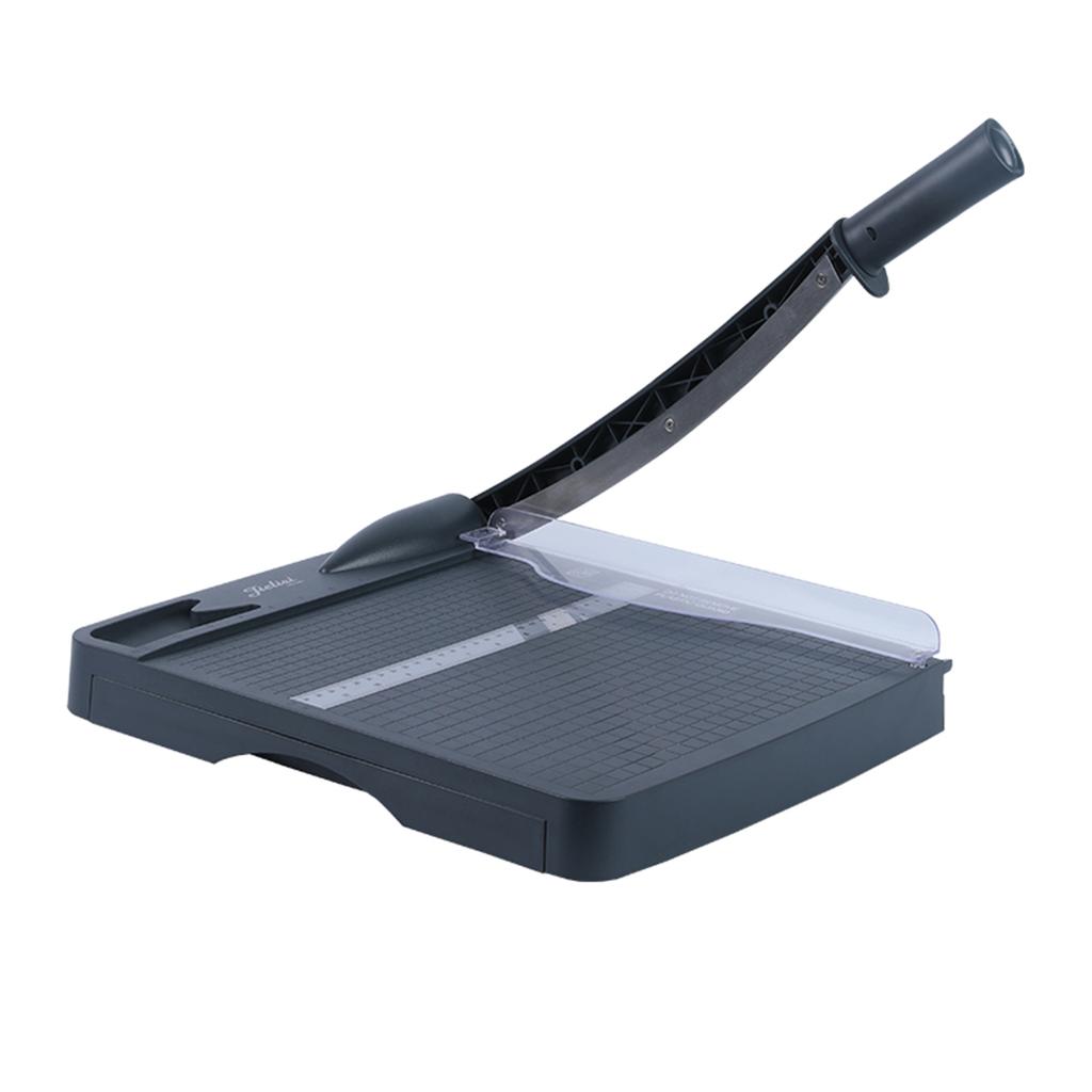 Storage Paper Cutter Centimeter Double Use Paper Trimmer Drawer Storage 12'' Cut Length 16 Sheets Capacity For Office Home