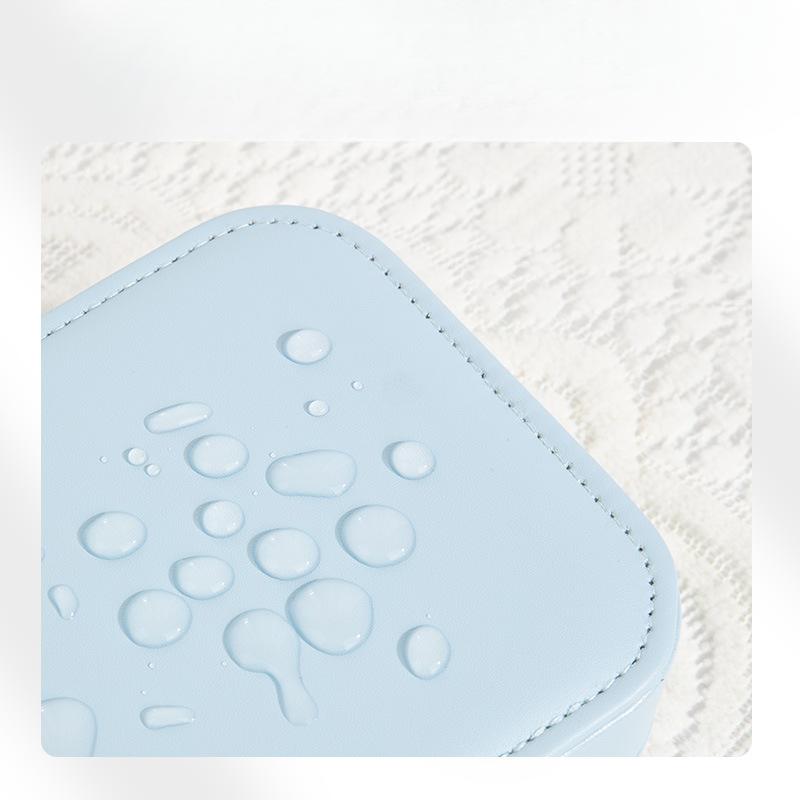 Portable Travel Girl Jewelry Storage Box, Necklace, Ring and Earring Storage Box, Double-layer Home Accessory Box, Jewelry Box