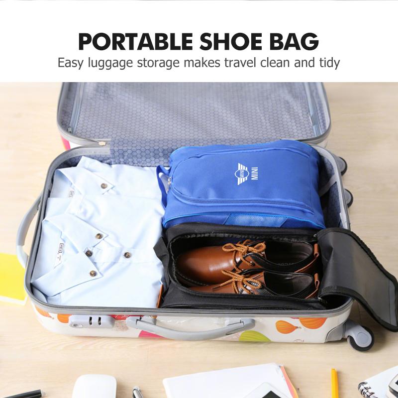 Oxford Golf Shoe Carrier Bag Handbag Dustproof Sneaker Organizer For MINI Cooper JCW WORKS R55 R56 F55 F56 R57 R58 R59 R60 R50