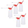 5pcs 200ml Capacity Nozzle Oiler Long Tip Nozzle Precision Oil Injector Plastic 4.5cm Diameter Pump Oiler Machinery Factories