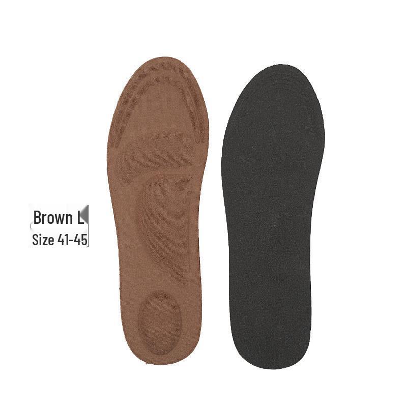 3D Arch Support Shock-Absorbing Sports Insoles for Men & Women—Soft, Sponge Inserts for Comfort & Endurance