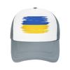 Summer Mesh Sun Hats Ukraine Flag Baseball Cap  Unisex Print Outdoor Sports Adjustable Baseball Caps