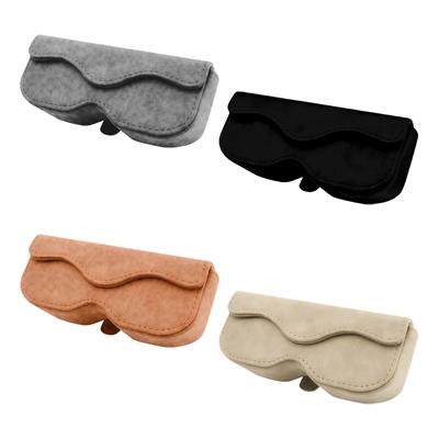 Glasses Case for Car Sunvisor, Offering Style Choice and Secure Holds, Integrated Pockets Manage Small Items To Keep Veh