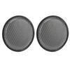 2Pcs Speaker Grill Cover 8 Inch Car RV Black Metal Iron Subwoofer Mesh Grill Cover