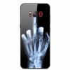 Glass Back Cover For Samsung Galaxy S8 Plus Case S 8 Plus Hard Tempered Glass Case For Samsung S8 Plus Phone Case Soft Bumper