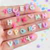 150Pcs Cute Mini Color Mini Cartoon Letter Series Nail Flat Bottom Rhinestone Decoration Diy Scrapbook Accessories A114