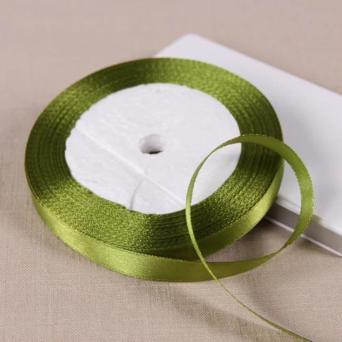 10mm Satin Ribbons DIY Wedding Birthday Party Artificial Silk Roses Crafts Supplies Sewing Acces Scrapbooking Material 25Yards
