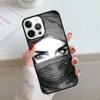 Arab Woman With Niqab Face eye Phone Case For iPhone 17 Air 11 12 13 14 15 16 Pro Max Cover For iPhone 17 Air Max Plus
