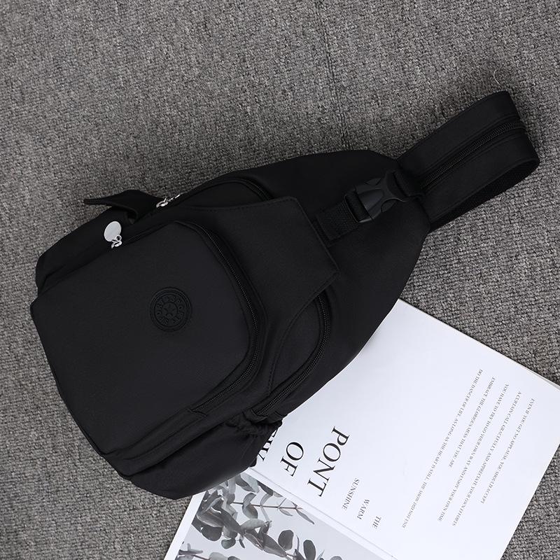 

Women s Versatile Multifunctional Crossbody Chest Bag - Lightweight, Large Capacity, Casual Backpack for Outdoor Travel One Size чорний