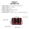 Gothic Tote Bag for Women Satchel Bag with Display Insert for Anime Pins & Button Badges Women's Y2k PU Leather Shoulder Bag Handbag Crossbody Bags
