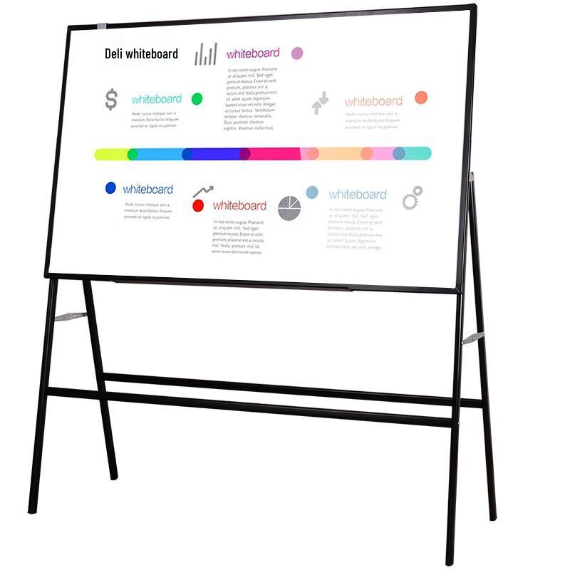 Deli 8785 Double-Sided Magnetic Whiteboard