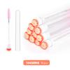 Reusable Eyelash Brushes Tube Spoolies Brushes Mascara Wands Plastic Fiber Nylon Lash Makeup Fruit Brush Tube 10pcs/bag