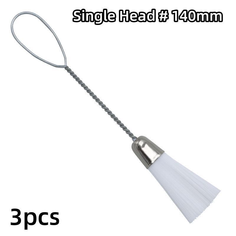

3Pcs Household Double Ended Cleaning Brush Multi-function Sewing Machine Clean Brush Tail Sewing Machine Parts Accessories 3pcs Single Head
