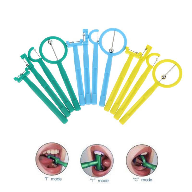 Oral Muscle Exercise 4 Pcs Tongue Tip Trainers Speech Therapy Tools for Kids Pronunciation Correction