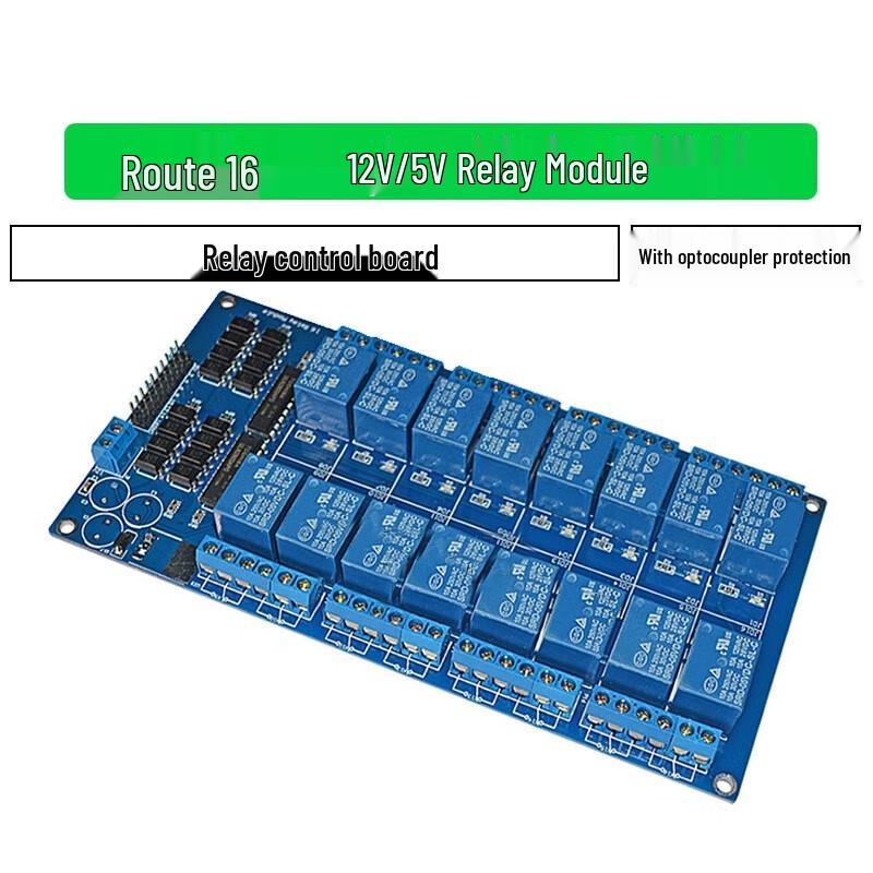 Zhijinlian 16-Kanal 12V/5V Relaismodul