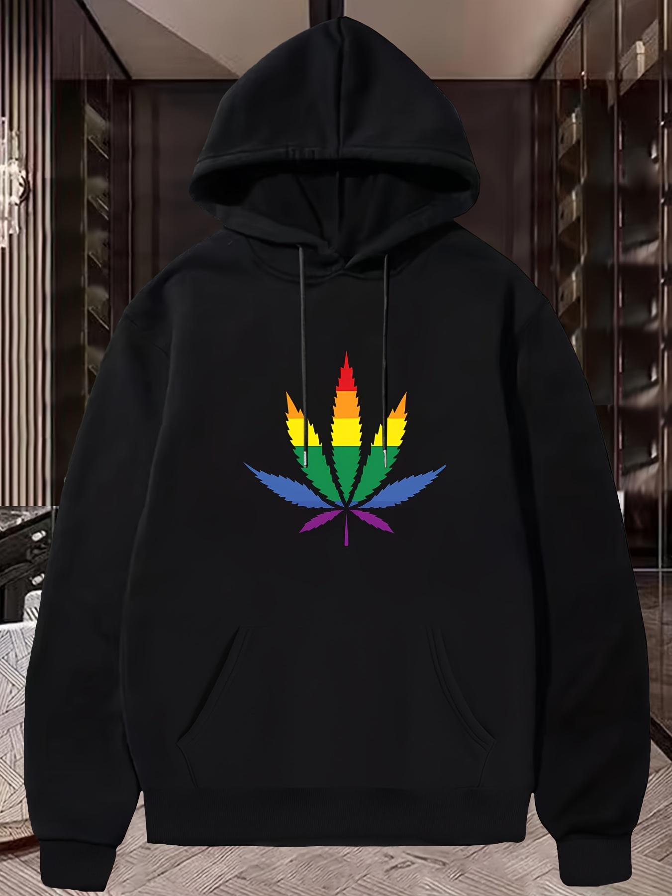 

Colorful Geometric Printed Patterns, Long Sleeves, Hooded, Casual Hip-hop Student Sweatshirts, Sporty Style, Regular Fit 3XL