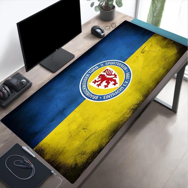 Braunschweig Fc Crest Design Mouse Pad, Gaming Mouse Pad, Keyboard Pad, Desk Decor for Computer Notebook Fan Gift Birthday Gift